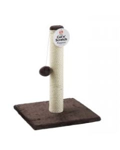 Cat Scratch Playpost & Ball, 29x29x39cm