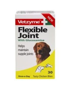 Vetzyme Flexible Joint With Glucosamine Tablets