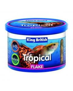 King British Tropical Fish Flake Food 55g