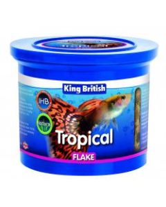 King British Tropical Fish Flake Food 200g