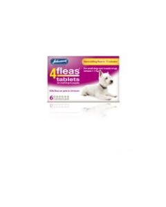 Johnson's 4fleas Small Dog Tabs, 6tabs