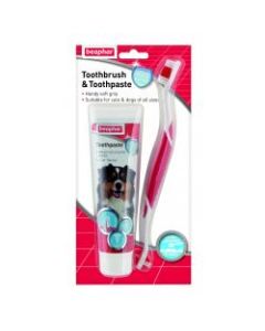 Beaphar Toothbrush & Toothpaste Pack