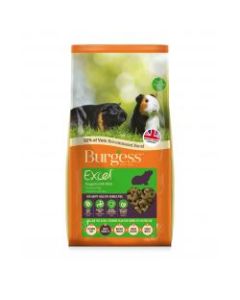 Burgess Excel Adult Guinea Pig Nuggets with Mint, 10kg