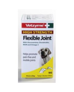 Vetzyme High Strength Flexible Joint Tablets, 90's