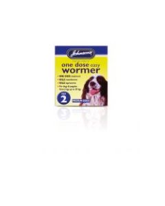 Johnson's One Dose Easy Wormer, size2