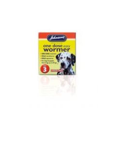 Johnson's One Dose Easy Wormer, size3