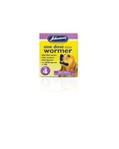 Johnson's One Dose Easy Wormer, size4