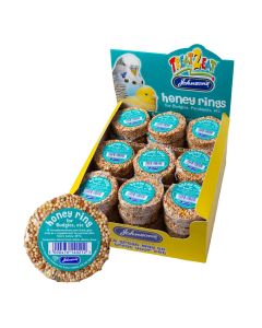 Johnsons Budgie Honey Rings 25g x 45