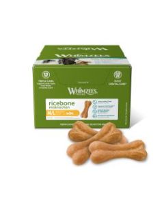 WHIMZEES Rice Bone Dental Dog Chew, sgl