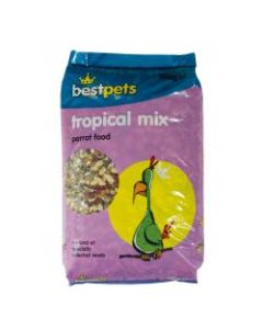 Bestpets Tropical Parrot Mix 15Kg