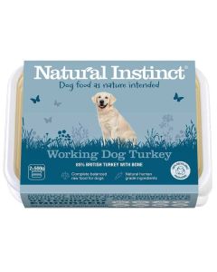 Natural Instinct Raw Turkey Working Dog Food